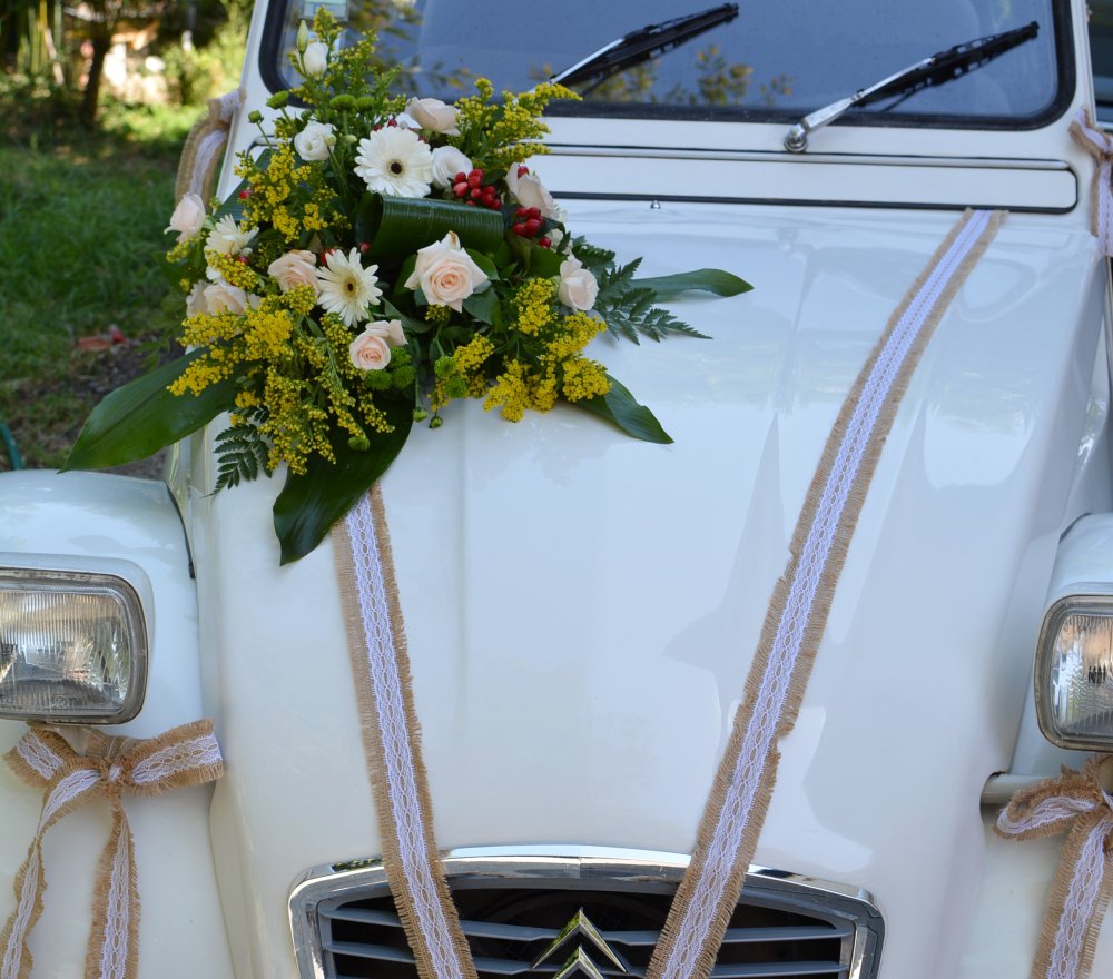 voiture mariage vintage